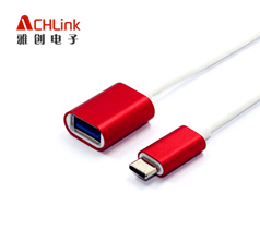 TYPE C TO USB3.0 AF 平板連接線 USB3.1轉(zhuǎn)接線 type c數(shù)據(jù)線