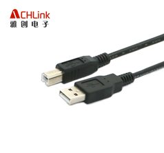 USB2.0打印機線 A公對B公數據線 優(yōu)質黑色白色打印機線