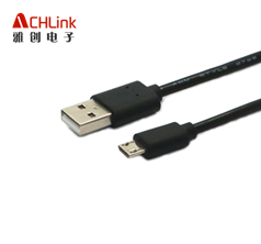 USB2.0 MICRO數(shù)據(jù)線 安卓手機數(shù)線 黑色USB線